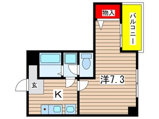 フォンタ－ナ千代田の物件間取画像